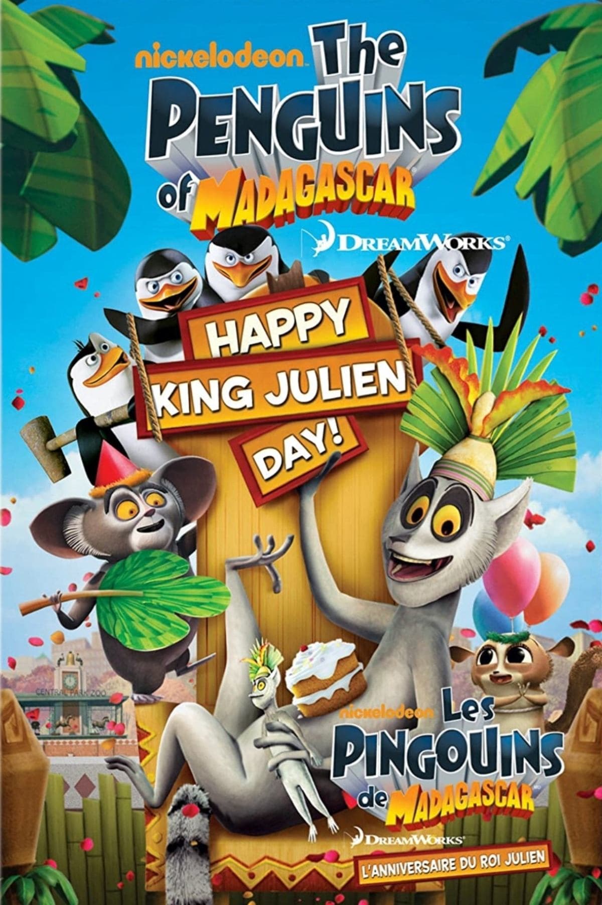 Les Pingouins de Madagascar : L'anniversaire du Roi Julien